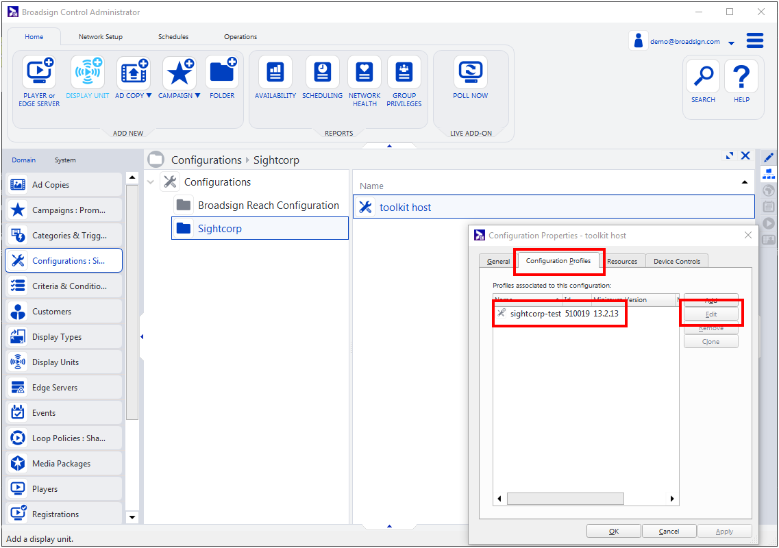Sightcorp Integration