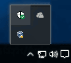Task bar carat