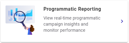 Programmatic Reporting widget