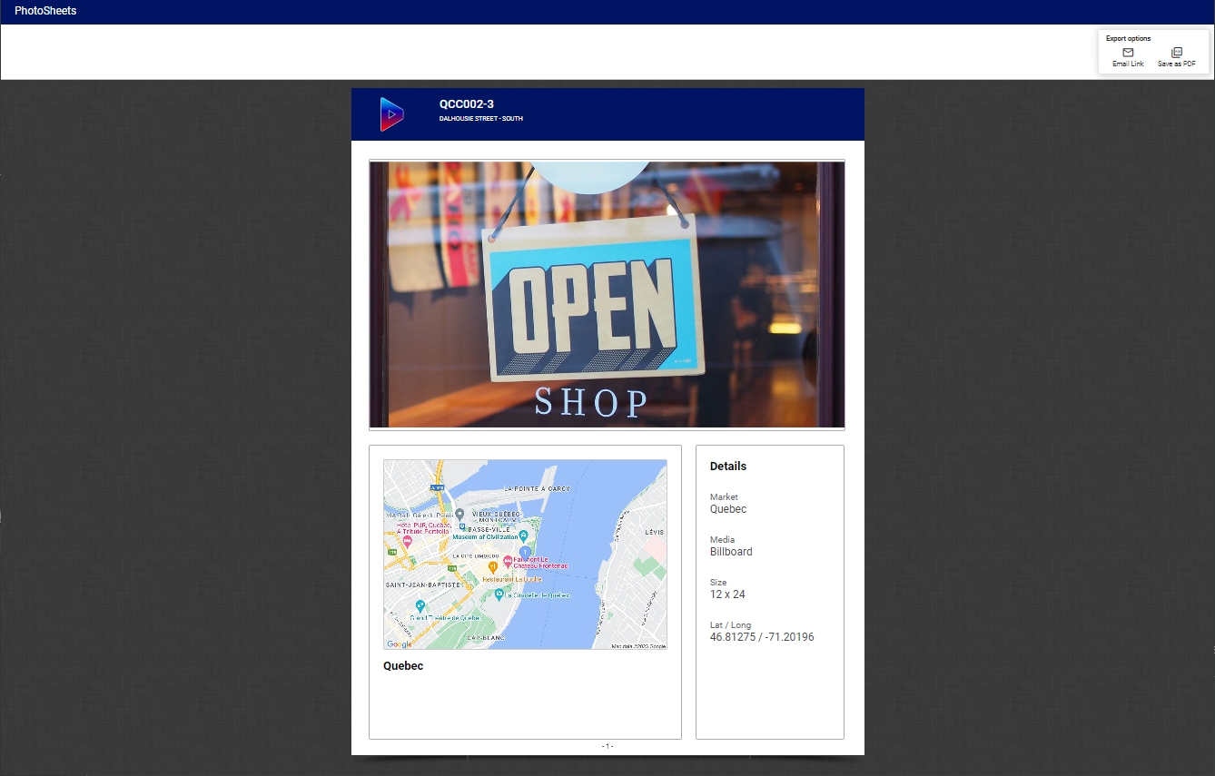 Photo Sheets Photo Sheets